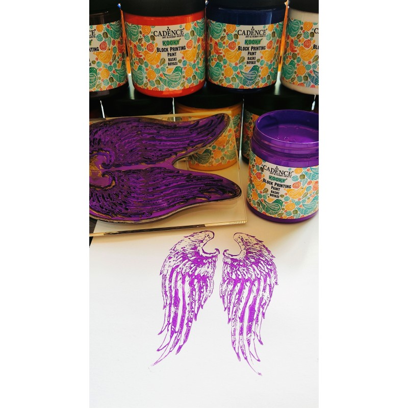 Farba do linorytu Kooky 250ml, purpura