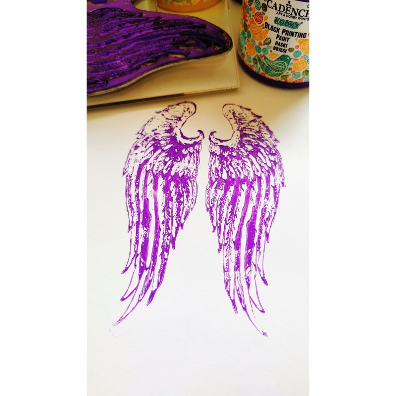 Farba do linorytu Kooky 250ml, różowy