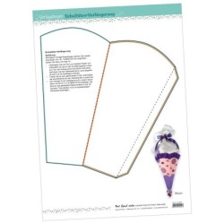 szablon róg obfitości,