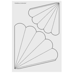 szablon róg obfitości,