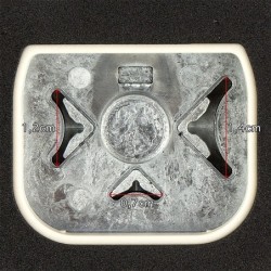 Dziurkacz ozdobny narożnikowy,  do łuków 3 w 1