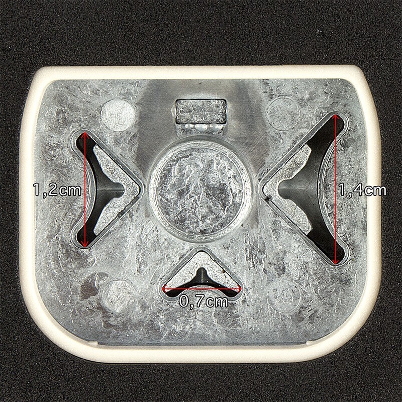 Dziurkacz ozdobny narożnikowy,  do łuków 3 w 1