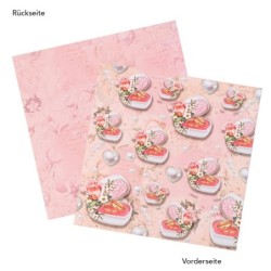 Zestaw papierów, Ślub, 20 kartek, 25x25 cm