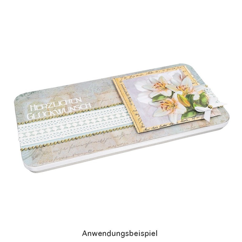 Zestaw papierów Vintage 4, 20 kartek, 25x25 cm