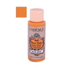 Farba matowa do tkanin Cadence 59 ml, dyniowy