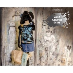 Farba do tkanin w sprayu niebieski 100ml