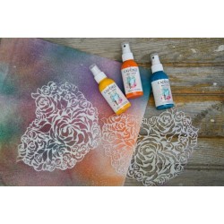 Farba do tkanin w sprayu karmazynowy 100ml