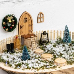 DIY Kreatywny zestaw domek elfów, 9 części