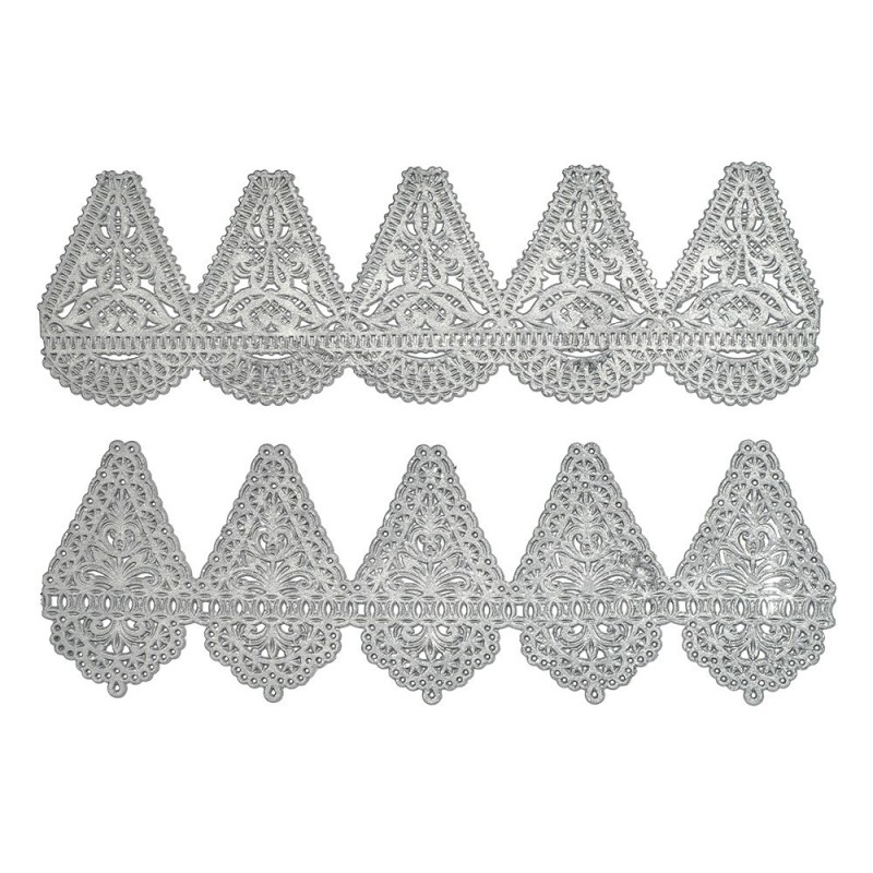 Foremka silikonowa, koronka na bombki rozm. 21x15x0,2cm