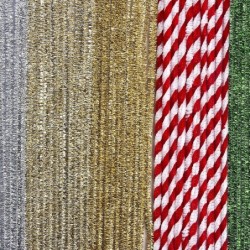 Druciki kreatywne metalizowane