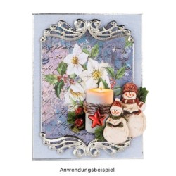 Zestaw papierów świątecznych nr 2, rozm. 25x25 cm