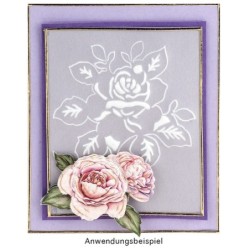 Wykrojnik do papieru, Róża 2szt.