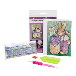 Diamond painting, kartka...