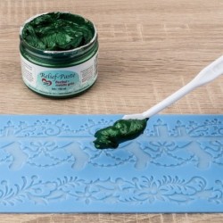 Pasta strukturalna flexible, metalizowana 150 ml, zielona