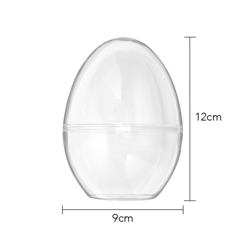 Jajka do napełniania, 12 x 9 cm , 5 sztuk