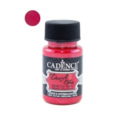 farba metalizowana do szkła, czerwona