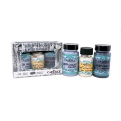 Zestaw Farby kredowe + Wosk...