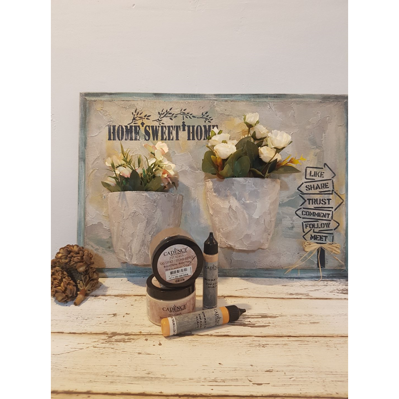 Pasta strukturalna efekt kamienia 150 ml ZE-108