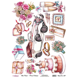 papier ryżowy ślub