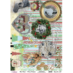 papier ryżowy świąteczny,