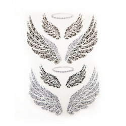 Aplikacja Hot Fix Skrzydła z kamieni – rozmiar A4