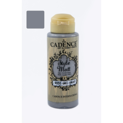 Farba STYLE MATT 120ml szary