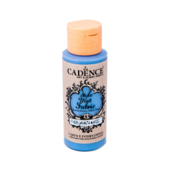 Farba matowa do tkanin Cadence 59 ml, lawendowy niebieski