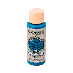 Farba matowa do tkanin Cadence 59 ml, turkusowy