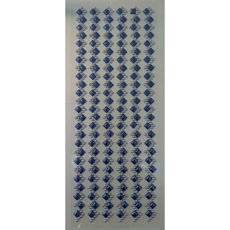 kryształki ozdobne na pasku z klejem