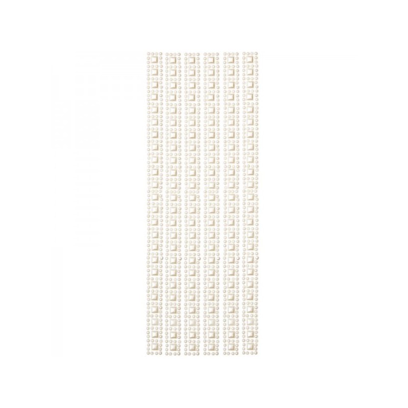 kryształki ozdobne na pasku z klejem