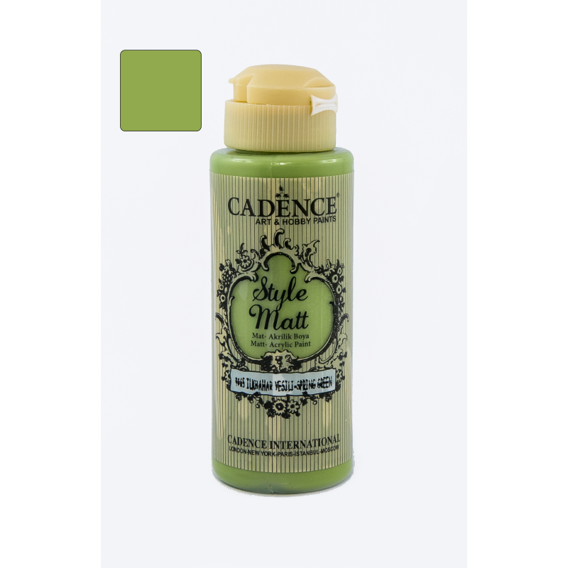 Farba STYLE MATT 120ML wiosenny zielony