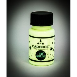 Farba fluorescencyjna Glow In the Dark 50ml, Żółty