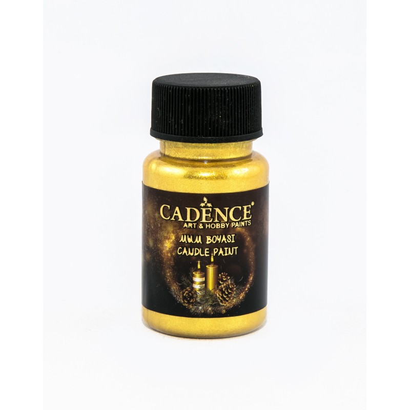Farba do świec 50 ml złoto