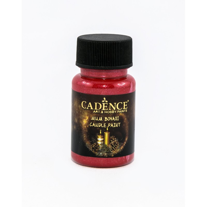 Farba do świec 50 ml czerwony