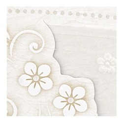 Bazy do robienia kartek okolicznościowych 10szt, kwiaty