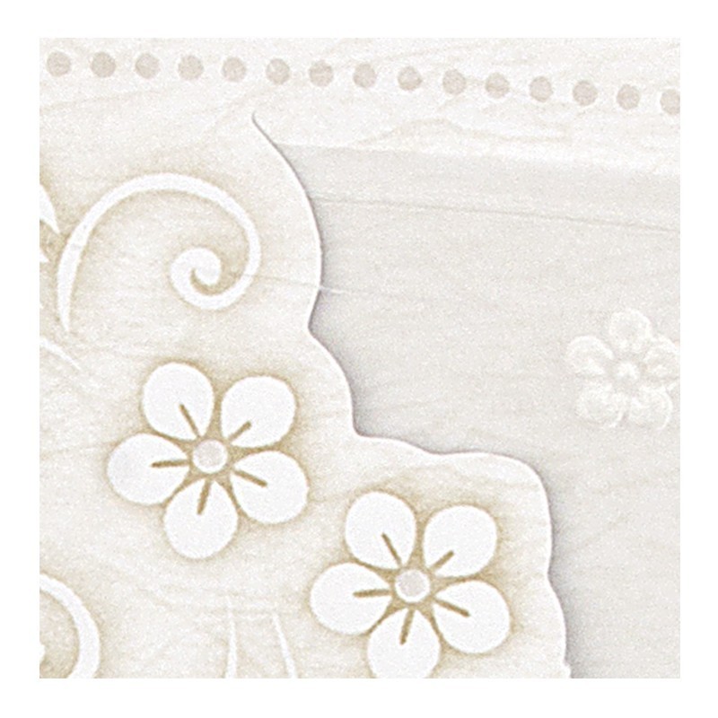 Bazy do robienia kartek okolicznościowych 10szt, kwiaty