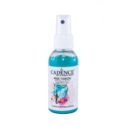 Farba do tkanin w sprayu turkus 100ml