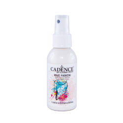 Farba do tkanin w sprayu biały 100ml