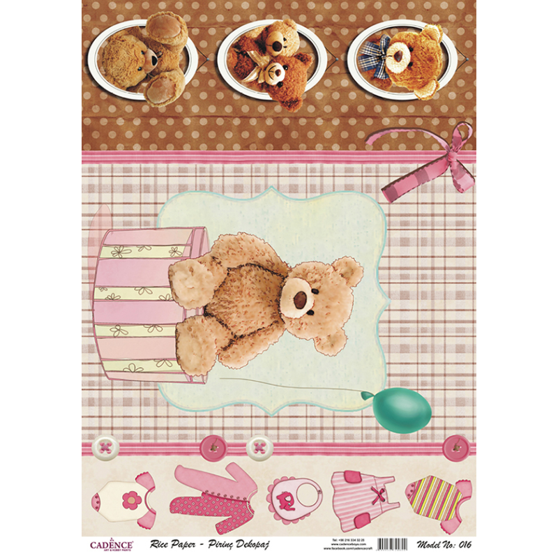 Papier ryżowy A4 - PR0016