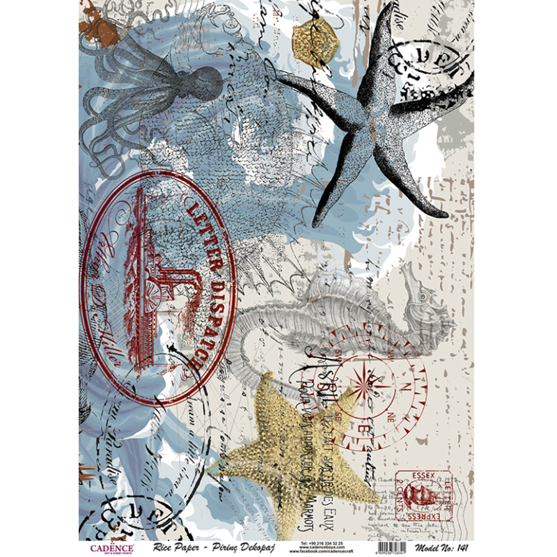 Papier ryżowy A4 - PR0141