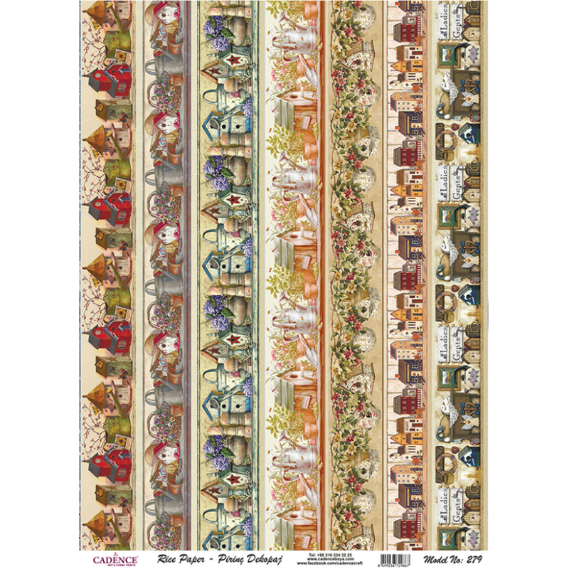 Papier ryżowy A4 - PR0279