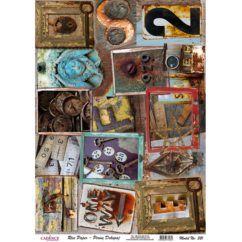 Papier ryżowy A4 - PR0321