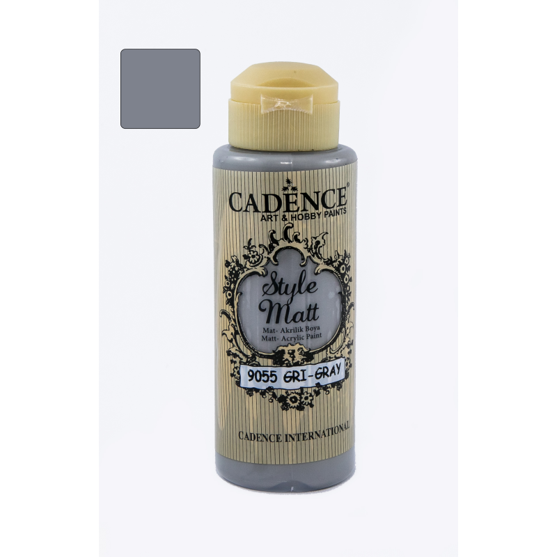 Farba STYLE MATT 120ml szary