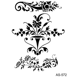 Szablon seria AS -  rozmiar A4 AS572