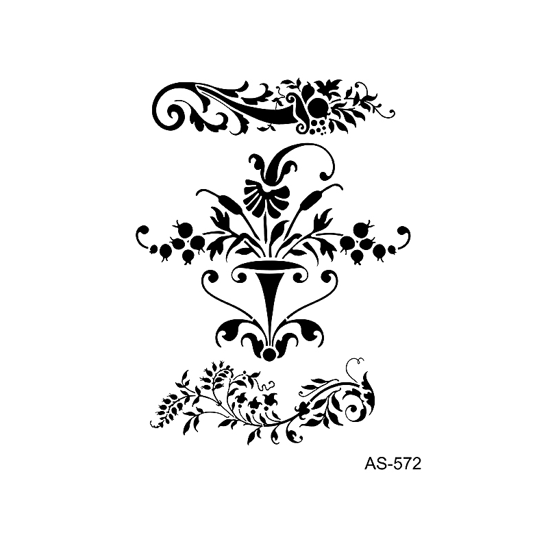 Szablon seria AS -  rozmiar A4 AS572