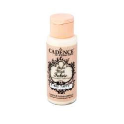 Farba matowa do tkanin Cadence 59 ml – trwały kolor TOFFI