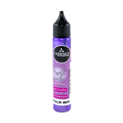 Perełki metaliczne 25ml - purpurowy