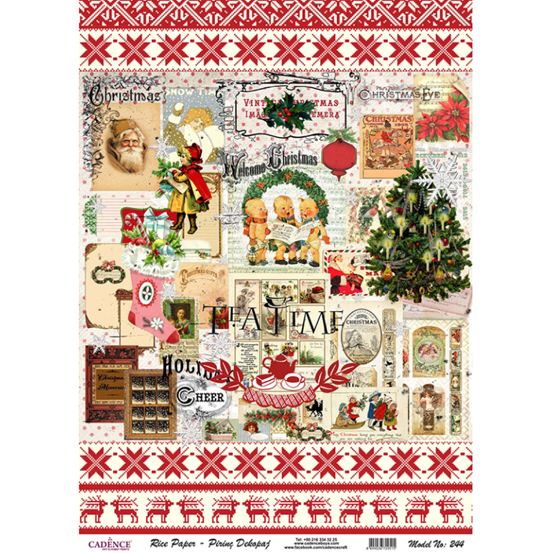 Papier ryżowy A4 - PR0244