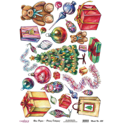 papier ryżowy świąteczny,