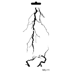 Szablon Mix Media MU Cadence 10x25 cm – Różne Wzory do Decoupage i Scrapbookingu